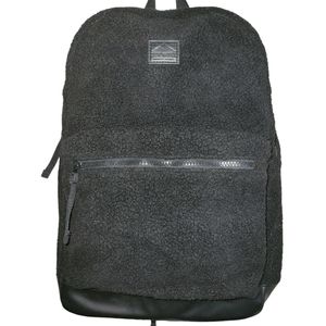 NEW Steve Madden Black Sherpa Full Size Backpack Unisex or Men's